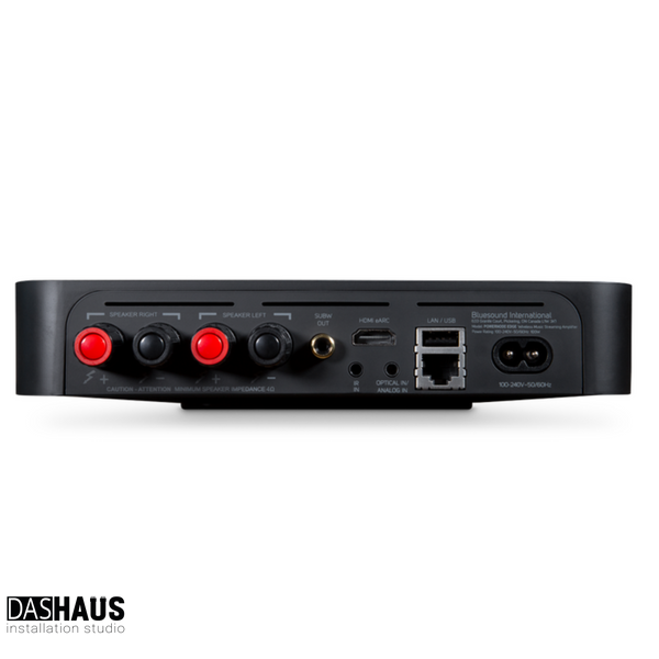 Bluesound POWERNODE EDGE Wireless Music Streaming Amplifier Black N230BLKUNV фото