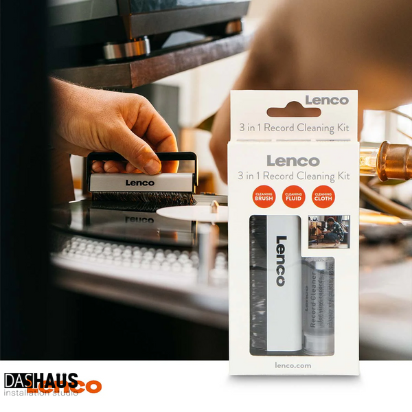 Lenco TTA-3in1 Carbon Fiber Record Cleaning Brush набір для чищення LP A004563 фото