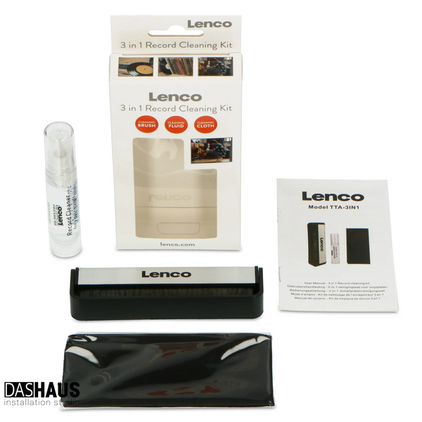Lenco TTA-3in1 Carbon Fiber Record Cleaning Brush набір для чищення LP A004563 фото