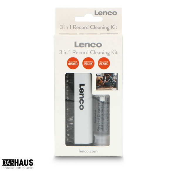 Lenco TTA-3in1 Carbon Fiber Record Cleaning Brush набір для чищення LP A004563 фото