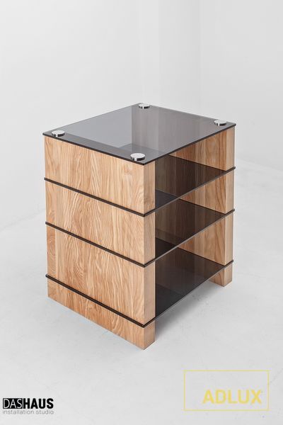 ADLUX MODUL AV‑4‑600‑A‑BG ash + black glass MODUL_AV_4_600_A_BG фото