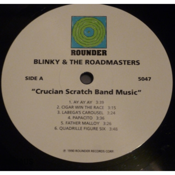 Виниловая пластинка Blinky & The Roadmasters &ndash; Crucian Scratch Band Music (LP, 1990, US, Original, Stereo) 5047 фото