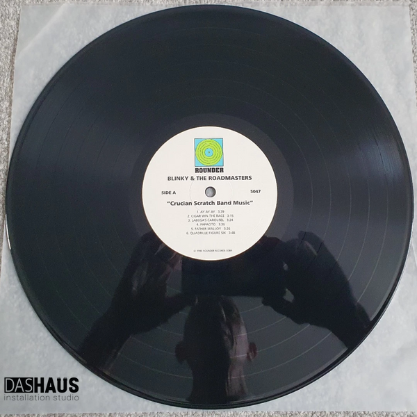 Виниловая пластинка Blinky & The Roadmasters &ndash; Crucian Scratch Band Music (LP, 1990, US, Original, Stereo) 5047 фото