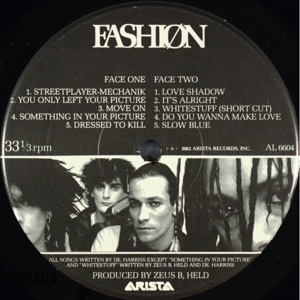 Виниловая пластинка Fashion &ndash; Fabrique (LP, 1982, Canada, AL 6604) AL 6604 фото