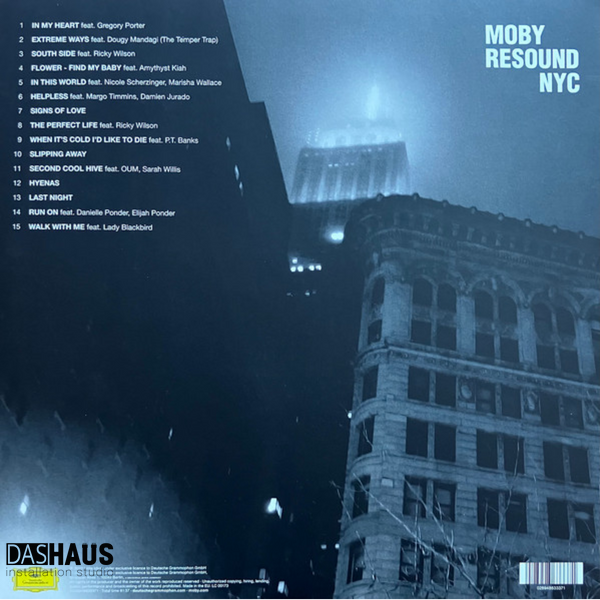 Виниловая пластинка Moby &ndash; Resound NYC (2LP, Vinyl) 28948633371 фото
