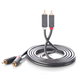 UGREEN AV104 2RCA to 2RCA Audio Cable, 3 m Black 10519 90402013 фото 6
