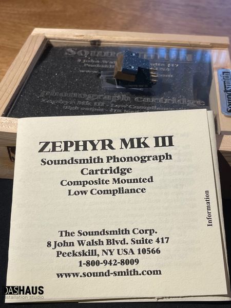 Soundsmith Zephyr MkIII SMZEPHYR-MKIII фото