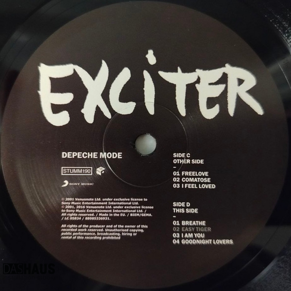 Вінілова платівка Depeche Mode &mdash; Exciter (2LP, 2001/2017, Europe, 88985336931 / STUMM190, 180g Gatefold) 88985336931/STUMM190 фото