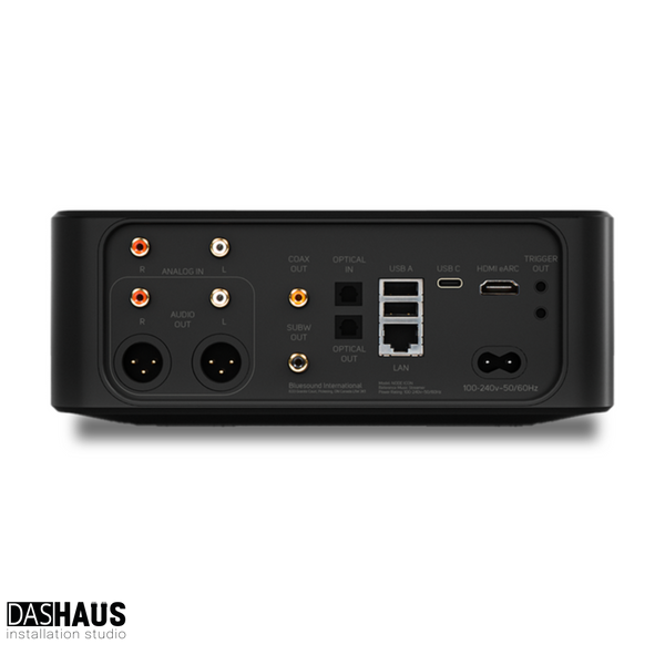Bluesound NODE ICON Reference Music Streamer Black N530BLKUNV фото