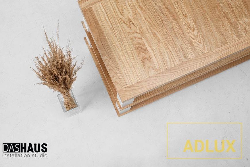 ADLUX TOWER TV‑3‑1500‑WO‑WL white oak + white legs TOWER_TV_3_1500_WO_WL фото