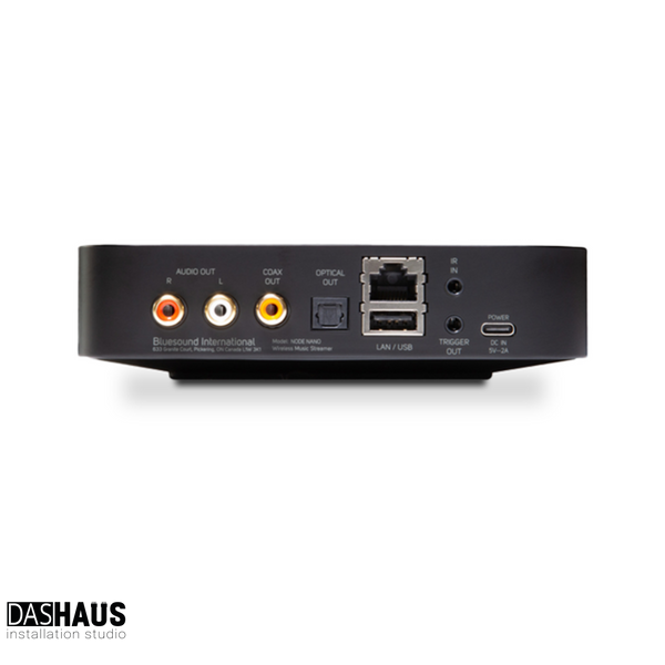 Bluesound NODE NANO Wireless Music Streamer Black N030BLKUNV фото