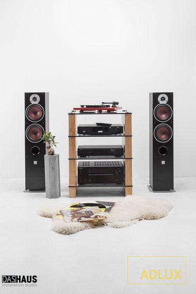 ADLUX MODUL AV‑4‑600‑O‑TG oak + transparent glass MODUL_AV_4_600_O_TG фото