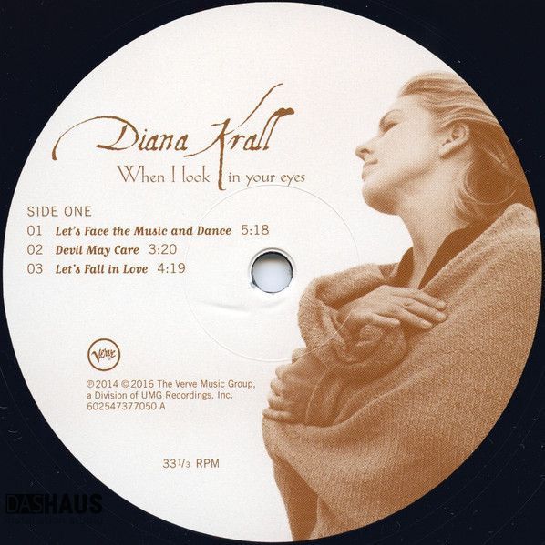 Платівка вінілова Diana Krall - When I Look In Your Eyes 602547377043 фото