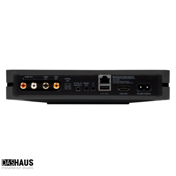 Bluesound NODE Performance Music Streamer Black N132BLKUNV фото