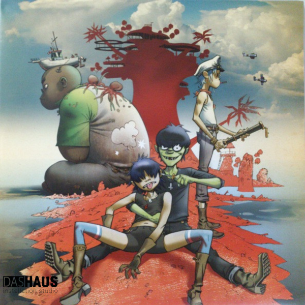 Виниловая пластинка Gorillaz &ndash; Plastic Beach (2LP, 2010, Germany, 5099962616614 / 626 1661) 5099962616614/626 1661 фото