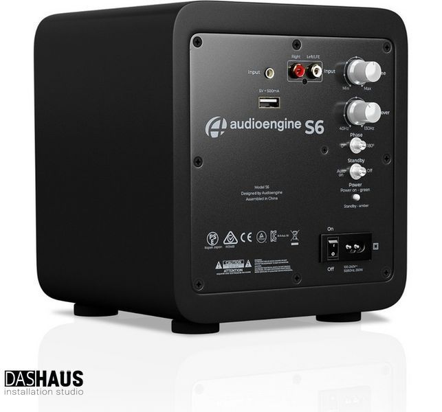 Audioengine S6 Matte Black S6-Black фото