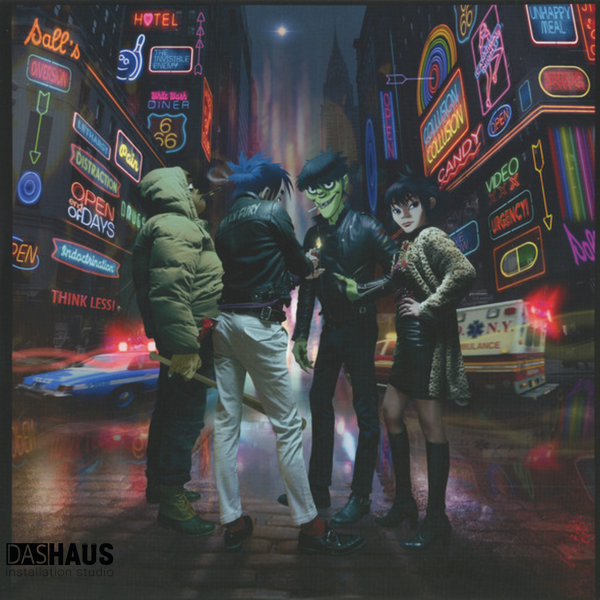 Вінілова платівка Gorillaz &ndash; Humanz (2LP, 2017, Germany, 0190295851194) 0190295851194 фото