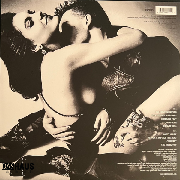 Виниловая пластинка Scorpions &ndash; Love At First Sting (LP, Album, Reissue, Special Edition, Silver Vinyl) 4050538881318 фото