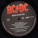 Виниловая пластинка AC/DC &ndash; Back In Black (LP, 1980/2009, Europe, 5107651, Remastered, 180g) 5107651 фото 4