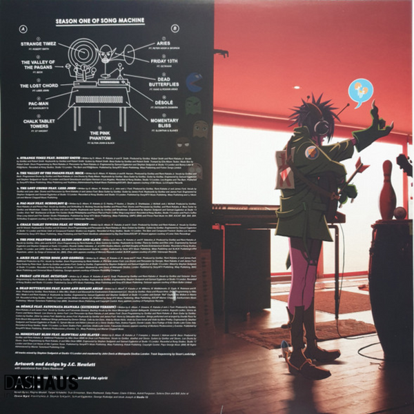 Виниловая пластинка Gorillaz &ndash; Song Machine Season One (LP, 2020, Germany, 0190295209414) 0190295209414 фото