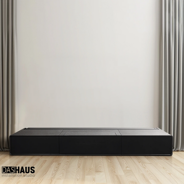 Моторизированая тумба Shore RolaTv 120" Black RolaTV120 фото