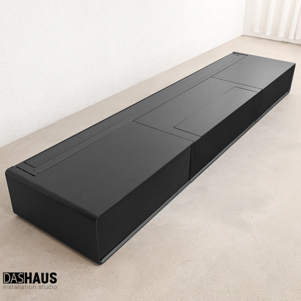 Моторизированая тумба Shore RolaTv 120" Black RolaTV120 фото