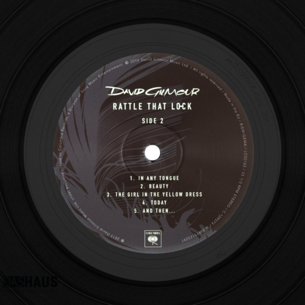 Виниловая пластинка David Gilmour &ndash; Rattle That Lock (LP, 2015, Netherlands, 88875123291) 88875123291 фото