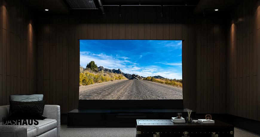 Моторизированая тумба Shore RolaTv 120" Black RolaTV120 фото