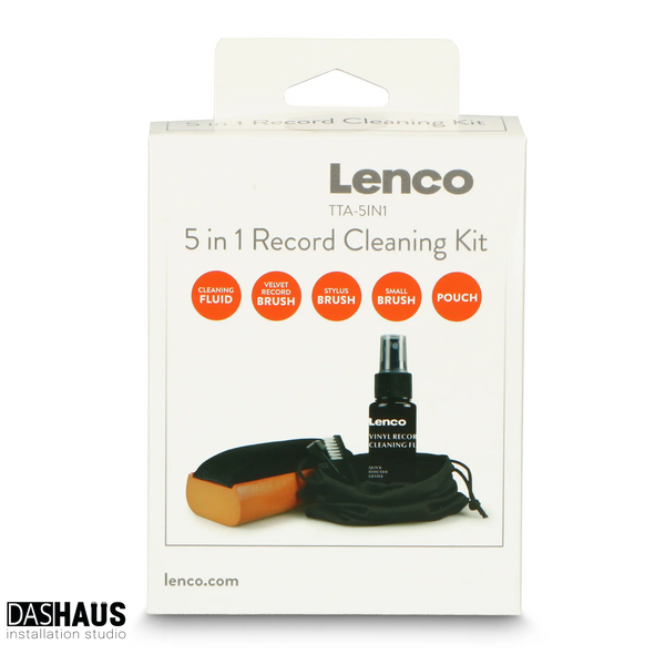 Lenco TTA-5in1 Wooden Cleaning Brush With Velvet Padding набор для ухода за винилом A004565 фото