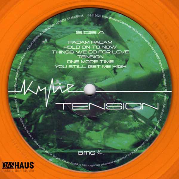 Вінілова платівка Kylie Minogue &ndash; Tension (Transparent Orange Vinyl, Indies Exclusive, LP, 2023, Europe, 538927901) 538927901 фото
