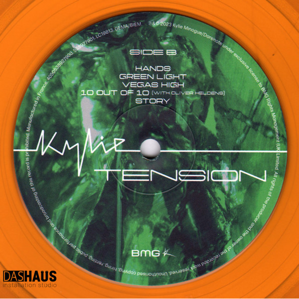 Вінілова платівка Kylie Minogue &ndash; Tension (Transparent Orange Vinyl, Indies Exclusive, LP, 2023, Europe, 538927901) 538927901 фото