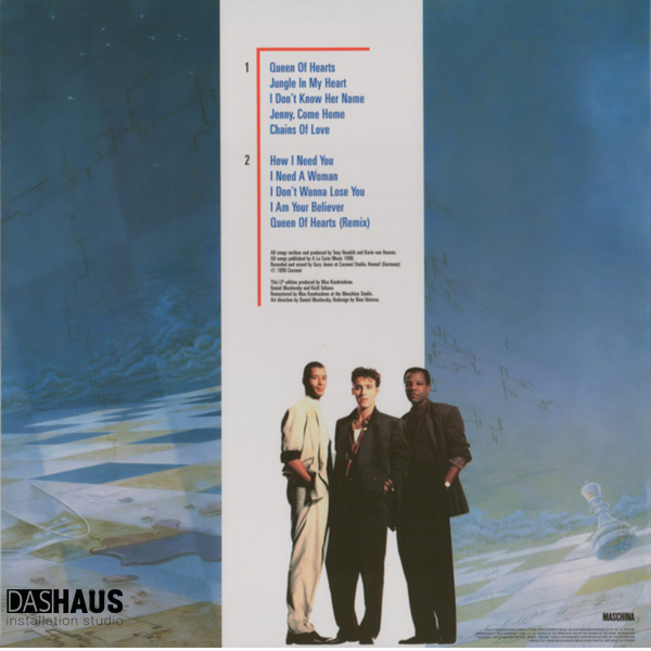 Виниловая пластинка Bad Boys Blue &ndash; Game Of Love (LP, 1990/2024, Estonia, Limited Edition, Reissue, Remastered, Special Edition, 200g Clear Vinyl) LPMSCN328 фото
