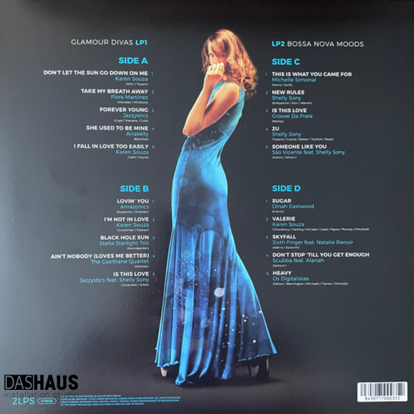 Вінілова платівка Various &ndash; Jazz Sexiest Ladies Volume 3 (2LP, Compilation, Stereo, Azure Vinyl, 2025, France, FF0036) FF0036 фото