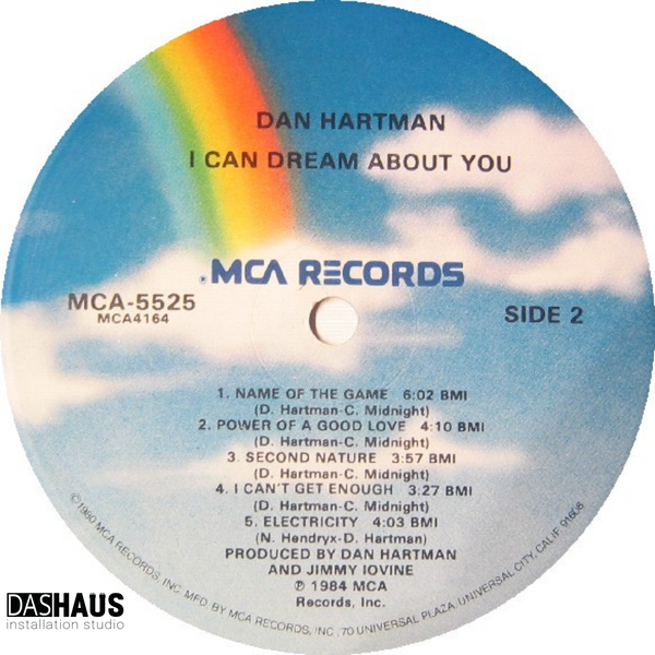 Виниловая пластинка Dan Hartman &ndash; I Can Dream About You (LP, 1984, US, MCA‑5525) MCA-5525 фото