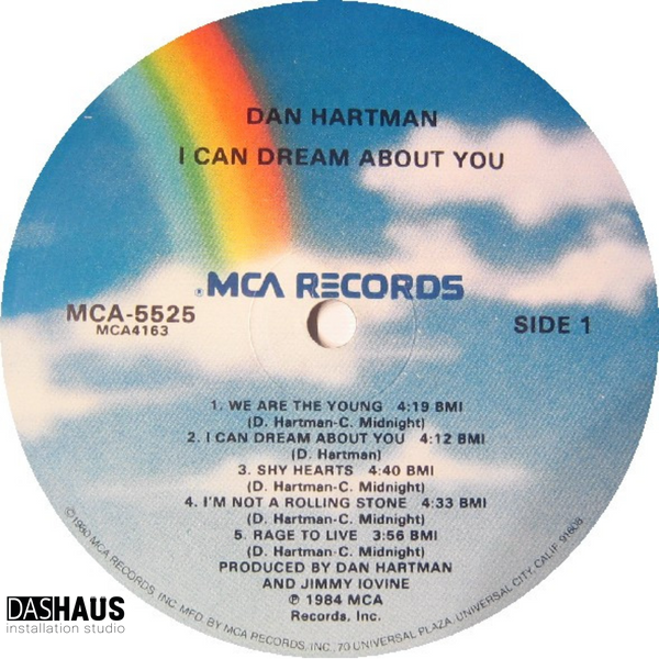 Виниловая пластинка Dan Hartman &ndash; I Can Dream About You (LP, 1984, US, MCA‑5525) MCA-5525 фото