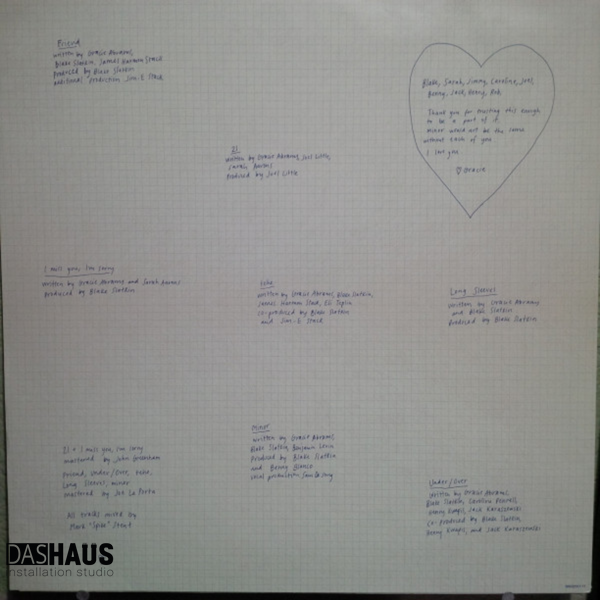Виниловая пластинка Gracie Abrams &ndash; Minor (LP, 2020, USA, B0032521-11) B0032521-11 фото