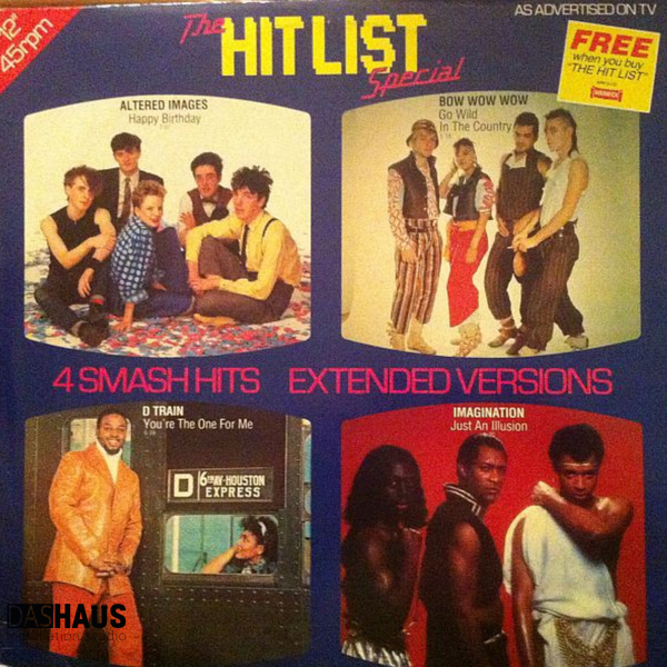 Вінілова платівка Various &ndash; The Hit List / The Hit List Special (LP + 12", 1982, UK, WW 5123 / WEP 123) WW 5123/WEP 123 фото