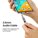 UGREEN AV183 3.5 mm to 3.5 mm Audio Cable, 1.5 m Black 20497 90403185 фото 4