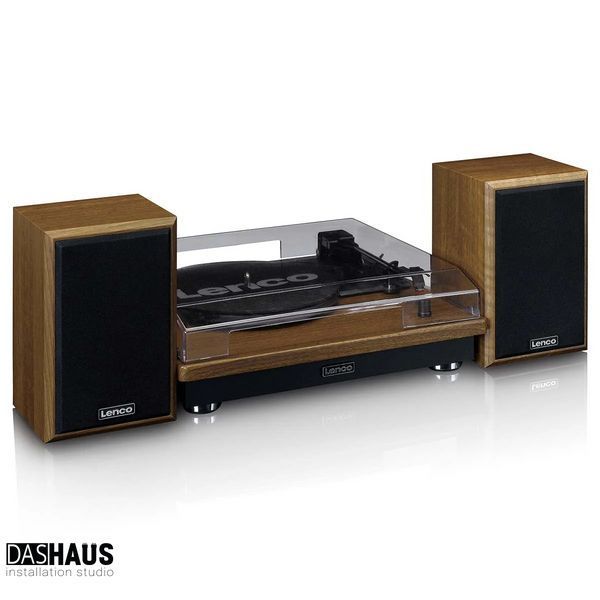 Lenco LS-100WD v2 виниловый проигрыватель с Bluetooth и внешними колонками A004524 фото