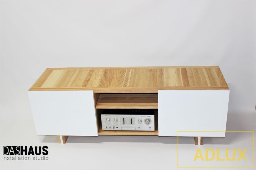 ADLUX COCON TV‑2‑1500‑O‑W oak + white doors COCON_TV_2_1500_O_W фото