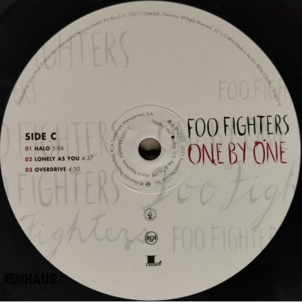 Виниловая пластинка Foo Fighters &ndash; One By One (2LP, 2002/2011, Europe, 88697983261RE1 / 88697983261) 88697983261RE1/88697983261 фото