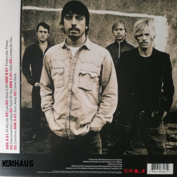Виниловая пластинка Foo Fighters &ndash; One By One (2LP, 2002/2011, Europe, 88697983261RE1 / 88697983261) 88697983261RE1/88697983261 фото