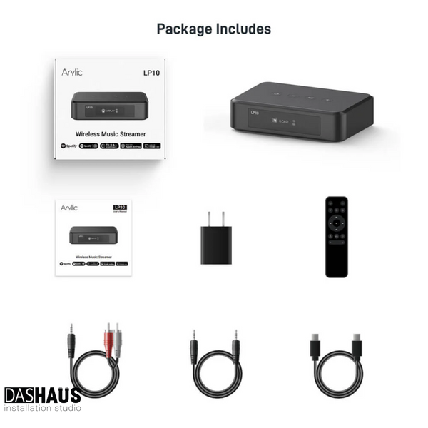 Arylic LP10 Wireless Music Streamer with GoogleCast L10WMSAP2GC фото