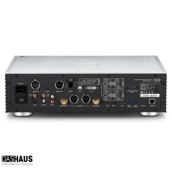 HiFi Rose RS150B High Performance Network Streamer Silver RS150BS фото