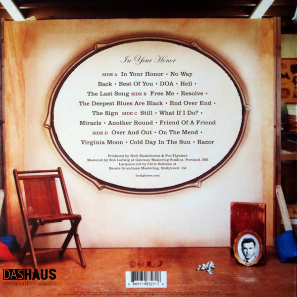 Виниловая пластинка Foo Fighters &ndash; In Your Honor (2LP, 2005/2015, Europe, 88697983271RE1 / 88697983271) 88697983271RE1/88697983271 фото