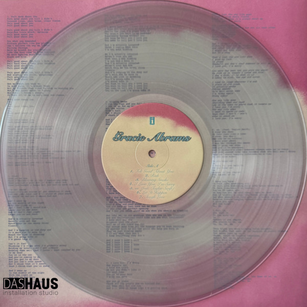 Вінілова платівка Gracie Abrams &ndash; The Secret Of Us (Deluxe) (2LP, 2024/2025, Germany, Moonlight Transparent Clear, 00602465931266) 00602465931266 фото