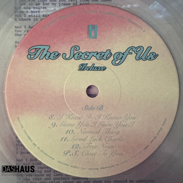 Вінілова платівка Gracie Abrams &ndash; The Secret Of Us (Deluxe) (2LP, 2024/2025, Germany, Moonlight Transparent Clear, 00602465931266) 00602465931266 фото