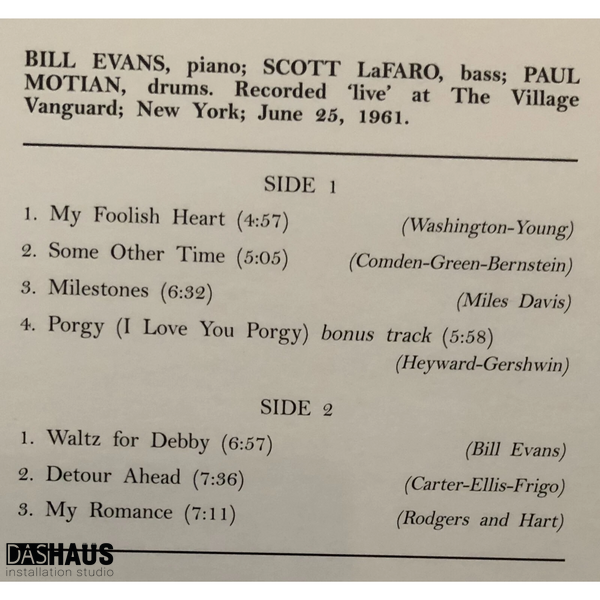 Вінілова платівка Bill Evans Trio with Scott LaFaro, Paul Motian &ndash; Waltz For Debby (LP, Pink Vinyl, 1962/2020, Europe, 180g, Limited Edition) DOL862HB фото