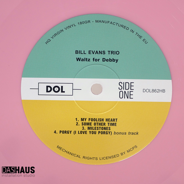 Вінілова платівка Bill Evans Trio with Scott LaFaro, Paul Motian &ndash; Waltz For Debby (LP, Pink Vinyl, 1962/2020, Europe, 180g, Limited Edition) DOL862HB фото