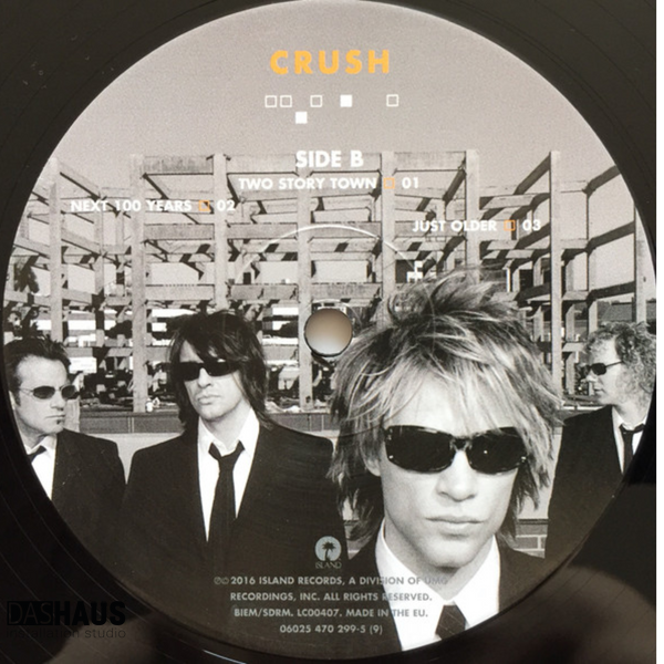 Вінілова платівка Bon Jovi &ndash; Crush (2LP, 2000/2016, Czech Republic, Reissue, 180g, Gatefold, Stereo) 06025 470 299-4(2) фото